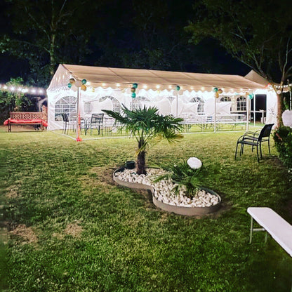 Barnum 5x10 m avec côtés inclus (habillages latéraux) - location barnum 28