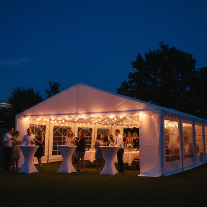 alt="Grand barnum 6x10 m pour cocktail et buffet - location 28"