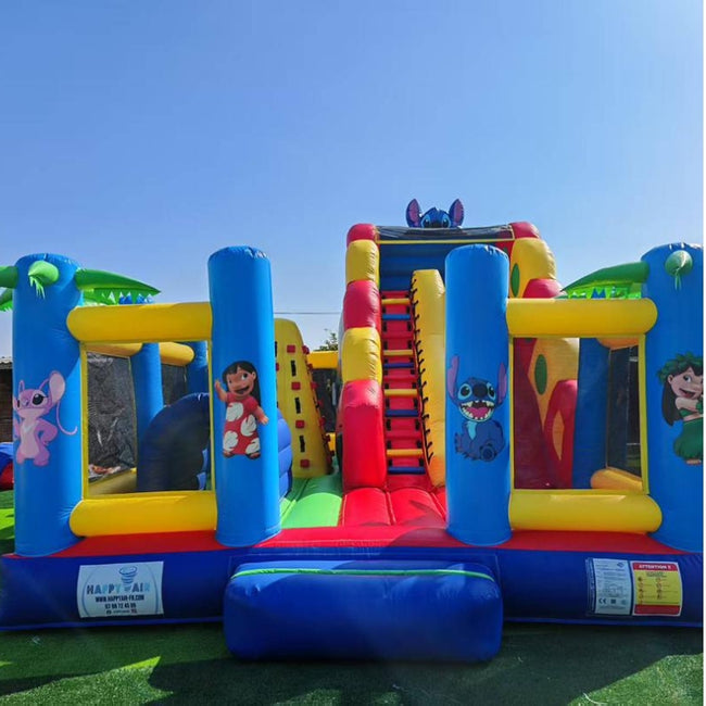 Château Gonflable Multiplay + Toboggan (Happy Lilo)
