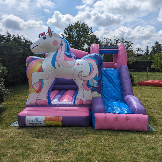 Location château gonflable licorne Happy Licorne en Eure-et-Loir (28)