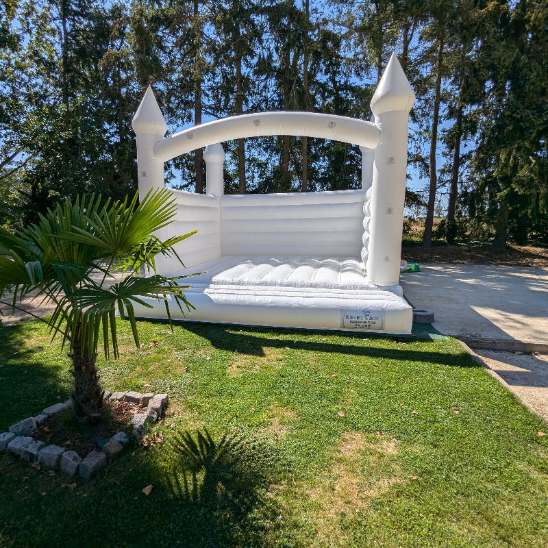 Location structure gonflable blanc mariage Eure-et-Loir – Chartres, Dreux et alentours