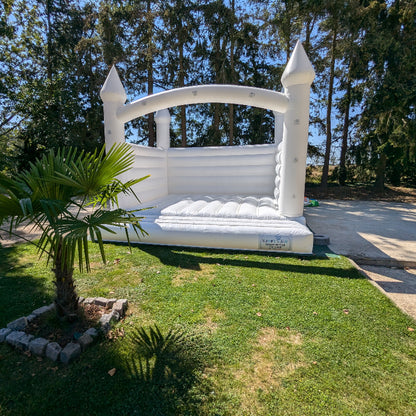 Location structure gonflable blanc mariage Eure-et-Loir – Chartres, Dreux et alentours