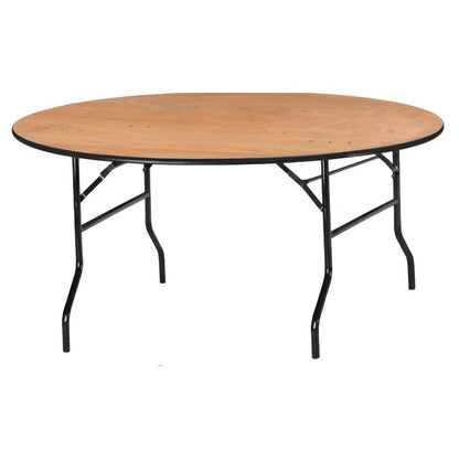 Location de table ronde pliante 150 cm en Eure-et-Loir