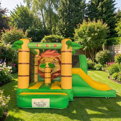 Location château gonflable jungle Happy Mini Lion en Eure-et-Loir (28)