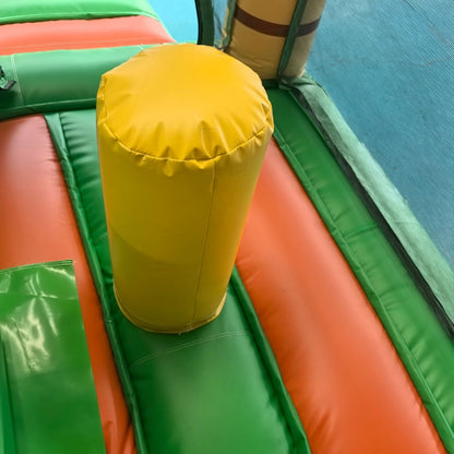 Structure gonflable thème safari Happy Safari – format compact – location 28