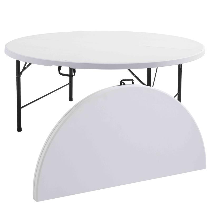 Table ronde de réception pour 10 à 12 personnes
